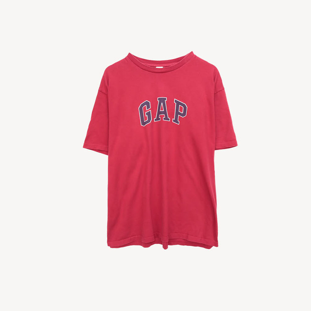 GAP 갭 라운드넥 로고 반팔 티셔츠 MAN_XL